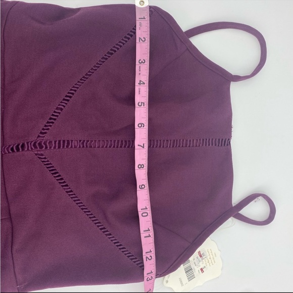 SOLD Altar’d State Merlot wide leg jumpsuit S nwt! - Picture 5 of 10